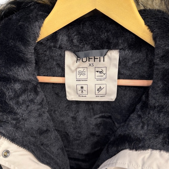 Faux Fur Mid-Length Hooded Parka with Large Pockets. NWT - Picture 11 of 14